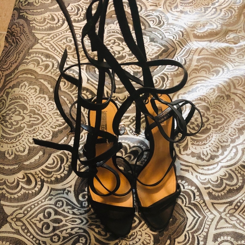 Brand new strap up heels from Schutz